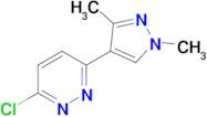 3-Chloro-6-(1,3-dimethyl-1h-pyrazol-4-yl)pyridazine