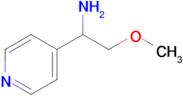 2-Methoxy-1-(pyridin-4-yl)ethan-1-amine