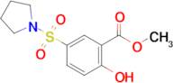 Methyl 2-hydroxy-5-(pyrrolidine-1-sulfonyl)benzoate