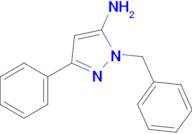 1-Benzyl-3-phenyl-1h-pyrazol-5-amine