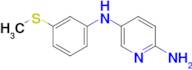 n5-[3-(methylsulfanyl)phenyl]pyridine-2,5-diamine