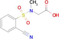 2-(n-Methyl2-cyanobenzenesulfonamido)acetic acid