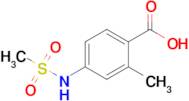 4-Methanesulfonamido-2-methylbenzoic acid