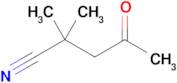 2,2-Dimethyl-4-oxopentanenitrile