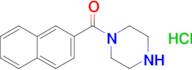 1-(Naphthalene-2-carbonyl)piperazine hydrochloride