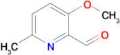 3-Methoxy-6-methylpyridine-2-carbaldehyde