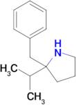 2-Benzyl-2-(propan-2-yl)pyrrolidine