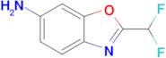 2-(Difluoromethyl)-1,3-benzoxazol-6-amine