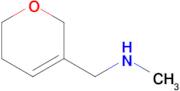 [(5,6-dihydro-2h-pyran-3-yl)methyl](methyl)amine