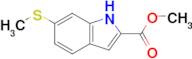 Methyl 6-(methylsulfanyl)-1h-indole-2-carboxylate