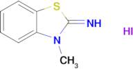 3-Methyl-2,3-dihydro-1,3-benzothiazol-2-imine hydroiodide