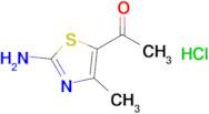 1-(2-Amino-4-methyl-1,3-thiazol-5-yl)ethan-1-one hydrochloride