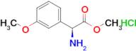 Methyl (2s)-2-amino-2-(3-methoxyphenyl)acetate hydrochloride