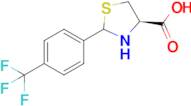 (4r)-2-[4-(trifluoromethyl)phenyl]-1,3-thiazolidine-4-carboxylic acid