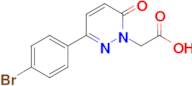 2-[3-(4-bromophenyl)-6-oxo-1,6-dihydropyridazin-1-yl]acetic acid