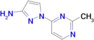 1-(2-Methylpyrimidin-4-yl)-1h-pyrazol-3-amine