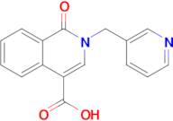 1-Oxo-2-[(pyridin-3-yl)methyl]-1,2-dihydroisoquinoline-4-carboxylic acid