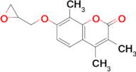 3,4,8-Trimethyl-7-[(oxiran-2-yl)methoxy]-2h-chromen-2-one