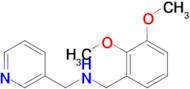 [(2,3-dimethoxyphenyl)methyl][(pyridin-3-yl)methyl]amine