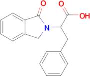 2-(1-Oxo-2,3-dihydro-1h-isoindol-2-yl)-3-phenylpropanoic acid