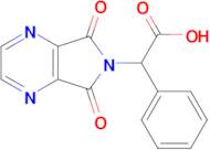 2-{5,7-dioxo-5h,6h,7h-pyrrolo[3,4-b]pyrazin-6-yl}-2-phenylacetic acid