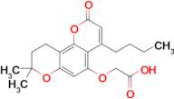 2-({4-butyl-8,8-dimethyl-2-oxo-2h,8h,9h,10h-pyrano[2,3-h]chromen-5-yl}oxy)acetic acid