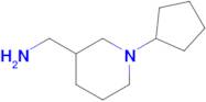 (1-Cyclopentylpiperidin-3-yl)methanamine