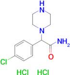 2-(4-Chlorophenyl)-2-(piperazin-1-yl)acetamide dihydrochloride