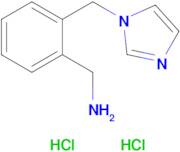 [2-(1h-imidazol-1-ylmethyl)phenyl]methanamine dihydrochloride