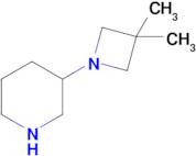 3-(3,3-Dimethylazetidin-1-yl)piperidine