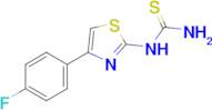 [4-(4-fluorophenyl)-1,3-thiazol-2-yl]thiourea