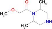 1-(2,6-Dimethylpiperazin-1-yl)-2-methoxyethan-1-one