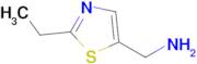 1-(2-Ethyl-1,3-thiazol-5-yl)methanamine