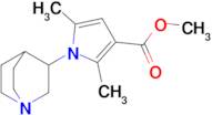 Methyl 1-{1-azabicyclo[2.2.2]octan-3-yl}-2,5-dimethyl-1h-pyrrole-3-carboxylate