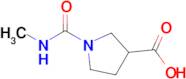 1-(Methylcarbamoyl)pyrrolidine-3-carboxylic acid