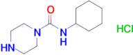 n-Cyclohexylpiperazine-1-carboxamide hydrochloride