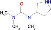 1,3,3-Trimethyl-1-(pyrrolidin-3-yl)urea