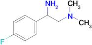[2-amino-2-(4-fluorophenyl)ethyl]dimethylamine