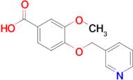 3-Methoxy-4-(pyridin-3-ylmethoxy)benzoic acid