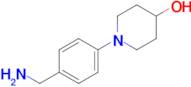 1-[4-(aminomethyl)phenyl]piperidin-4-ol