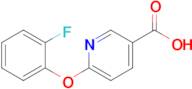 6-(2-Fluorophenoxy)pyridine-3-carboxylic acid