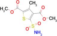 2,4-Dimethyl 3-methyl-5-sulfamoylthiophene-2,4-dicarboxylate