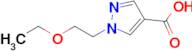 1-(2-Ethoxyethyl)-1h-pyrazole-4-carboxylic acid