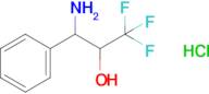 3-Amino-1,1,1-trifluoro-3-phenylpropan-2-ol hydrochloride