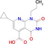 7-Cyclopropyl-2,4-dioxo-1-propyl-1h,2h,3h,4h-pyrido[2,3-d]pyrimidine-5-carboxylic acid