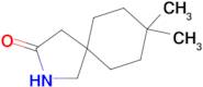 8,8-Dimethyl-2-azaspiro[4.5]decan-3-one