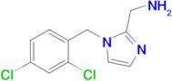 {1-[(2,4-dichlorophenyl)methyl]-1h-imidazol-2-yl}methanamine