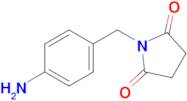 1-[(4-aminophenyl)methyl]pyrrolidine-2,5-dione