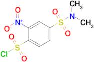 4-(Dimethylsulfamoyl)-2-nitrobenzene-1-sulfonyl chloride