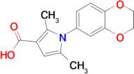 1-(2,3-Dihydro-1,4-benzodioxin-6-yl)-2,5-dimethyl-1h-pyrrole-3-carboxylic acid